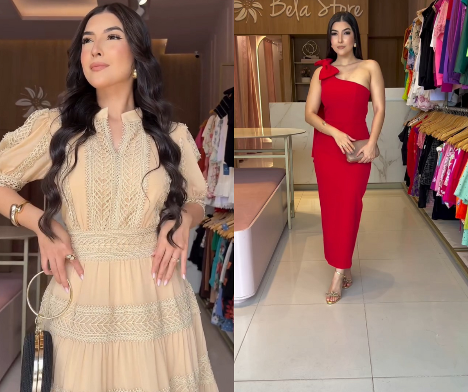 KIT 5 - Vestido Alana + Vestido Alessandra